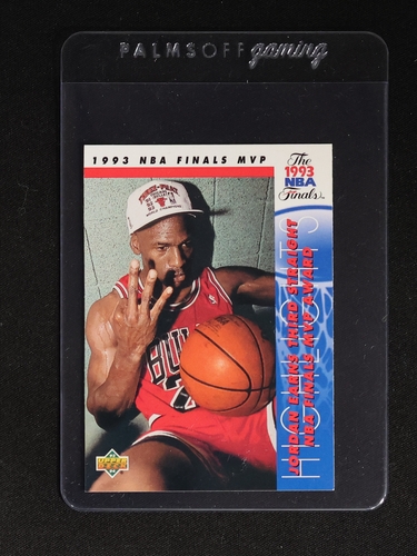 1993-94 Upper Deck #204 Michael Jordan 1993 NBA Finals MVP — front