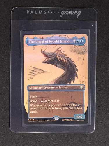 2021 Magic: The Gathering #319 The Unagi of Kyoshi Island — front