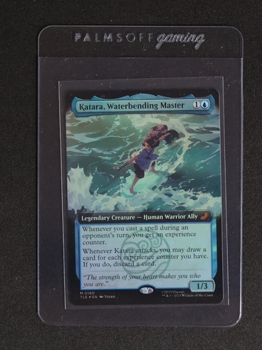 MTG Katara, Waterbending Master #0180 — front