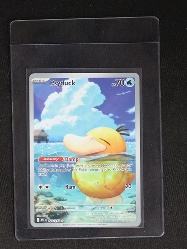 2023 Pokémon TCG Ascended Heroes #226 Psyduck Illustration Rare — front