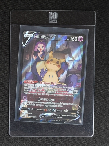 2022 Pokemon SWSH Brilliant Stars Trainer Gallery #TG16 Mimikyu V — front