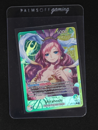One Piece TCG OP11-022 Shirahoshi A Fist of Divine Speed Alternate Art — front
