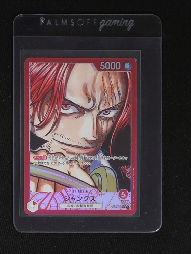 One Piece Card Game OP09-001 Shanks Leader Parallel Emperors in the New World — front