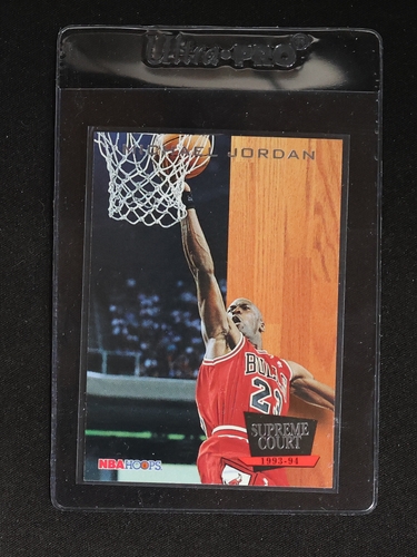 1993-94 NBA Hoops #SC11 Michael Jordan Supreme Court — front