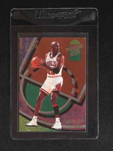 1993-94 Fleer Ultra #2 Michael Jordan Power in the Key — front