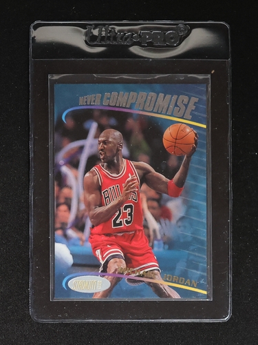 1998-99 Topps Stadium Club #NC1 Michael Jordan Never Compromise — front