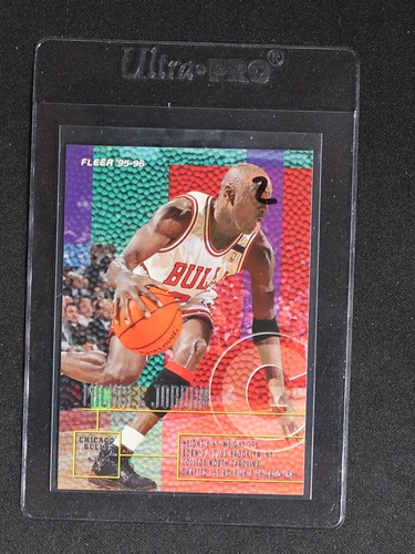 1995-96 Fleer #22 Michael Jordan — front