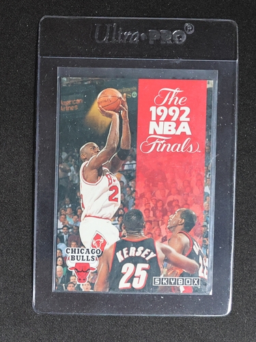 1992-93 SkyBox #314 The 1992 NBA Finals Michael Jordan — front