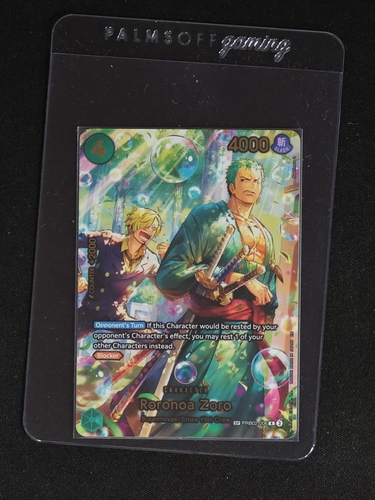 One Piece PRB02-006 Roronoa Zoro SP — front