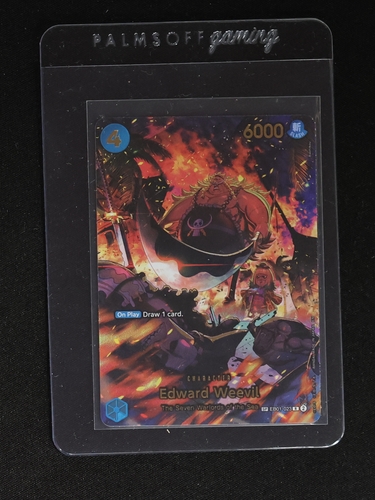 2023 One Piece The Azure Sea's Seven #EB01-023 Edward Weevil SP — front