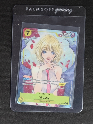 One Piece Card Game 2023 OP13-110 Stussy Alternate Art — front
