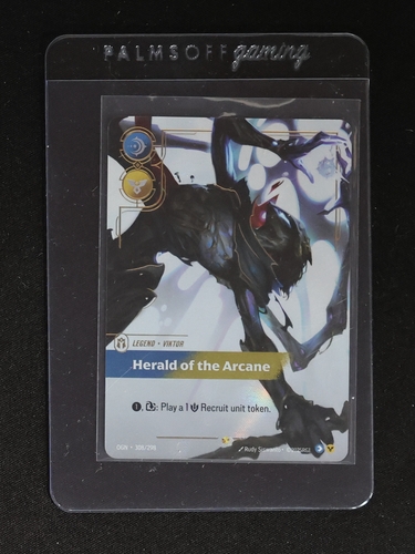2025 Riftbound League of Legends TCG #308 Viktor, Herald of the Arcane — front