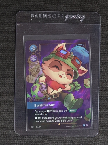 2023 Riot Games Riftbound Origins #263 Teemo Swift Scout — front