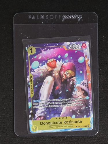 One Piece Card Game OP12-108 Donquixote Rosinante — front