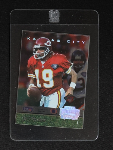 1994 Playoff Contenders #25 Joe Montana Kansas City Chiefs — front
