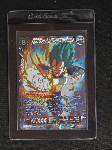 2022 Dragon Ball Super Card Game BT16-147 SSB Vegeta, Unbridled Power — front