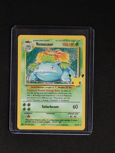 1999 Pokémon #15 Venusaur — front