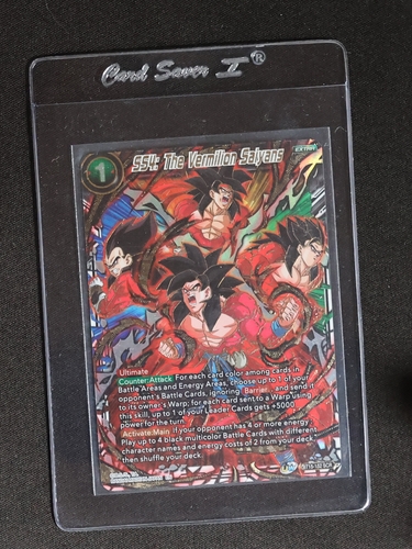 2021 Dragon Ball Super BT15-152 SCR SS4 The Vermillion Saiyans — front