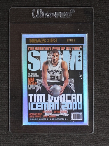 2020-21 Panini NBA Hoops Slam #8 Tim Duncan — front