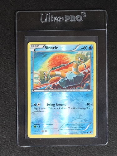 2016 Pokémon XY Fates Collide #22 Binacle — front