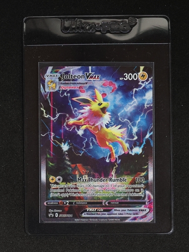 2021 Pokémon Sword & Shield #SWSH184 Jolteon VMAX — front
