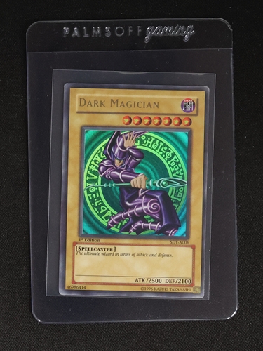 1996 Yu-Gi-Oh! SDY-006 Dark Magician — front