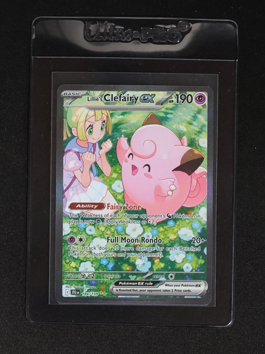 2025 Pokémon SV09: Journey Together #184 Lillie's Clefairy EX — front