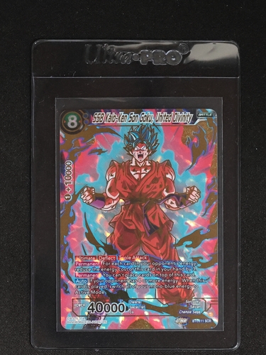 Dragon Ball Super SSB Kaio-Ken Son Goku, United Divinity BT1-111 SCR — front