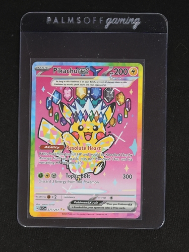 2023 Pokémon Ascended Heroes #277 Pikachu ex — front