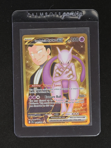 2025 Pokémon TCG Destined Rivals #240 Team Rocket's Mewtwo EX — front