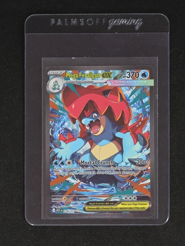 2023 Pokémon TCG Ascended Heroes #274 Mega Feraligatr EX — front