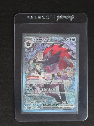 N's Zoroark ex 286/217 Ascended Heroes — front