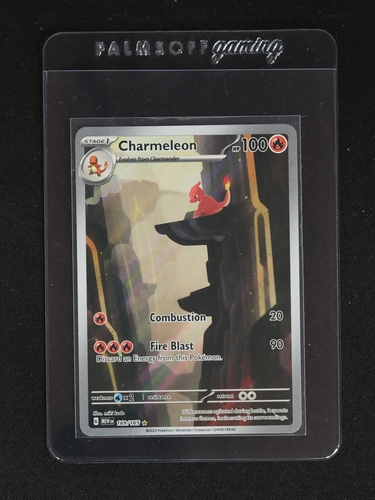2023 Pokémon Scarlet & Violet 151 #169 Charmeleon Illustration Rare Holo — front