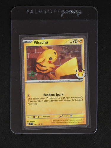 2026 Pokémon Day #051 Pikachu — front