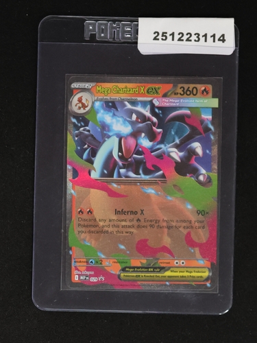 2025 Pokémon TCG Mega Charizard X ex #013/094 Phantasmal Flames — front