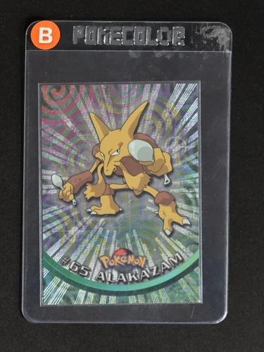 1999 Topps Pokemon TV Series #65 Alakazam — front