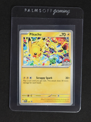 2025 Pokémon #225 Pikachu — front