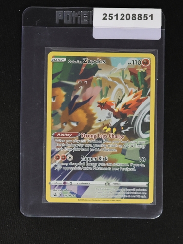 2023 Pokémon TCG SWSH283 Galarian Zapdos — front