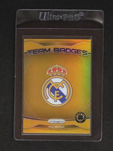 2025 Panini Prizm FIFA Club World Cup #16 Real Madrid Team Badges — front
