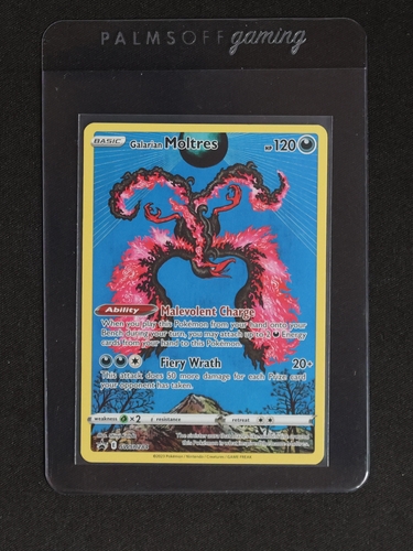 2023 Pokémon SWSH Black Star Promo #284 Galarian Moltres — front