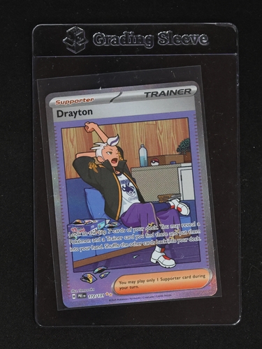 2025 Pokémon Prismatic Evolutions #172 Drayton — front