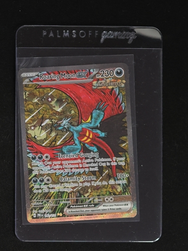 2023 Pokémon Scarlet & Violet Prismatic Evolutions #162 Roaring Moon EX — front