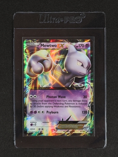 2016 Pokémon XY #XY183 Mewtwo EX — front