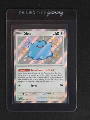 2024 Pokémon SV: Paldean Fates #201 Ditto — front