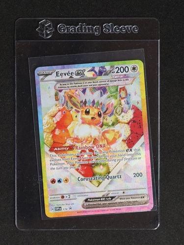 2025 Pokémon TCG Eevee EX #174 Scarlet & Violet Black Star Promo — front