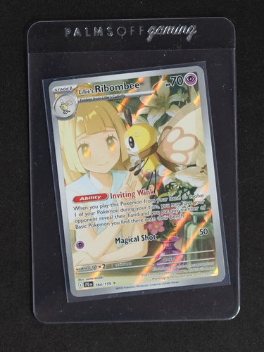 2023 Pokémon SV09: Journey Together #164 Lillie's Ribombee — front