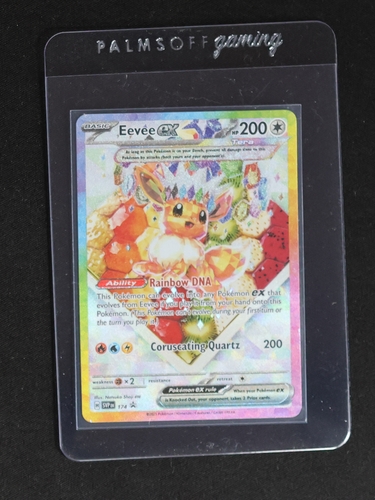 2025 Pokémon Scarlet & Violet Promo #174 Eevee EX — front