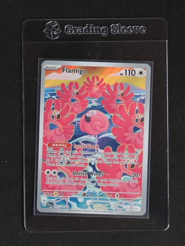 2023 Pokémon Scarlet & Violet Paldea Evolved #227 Flamigo — front