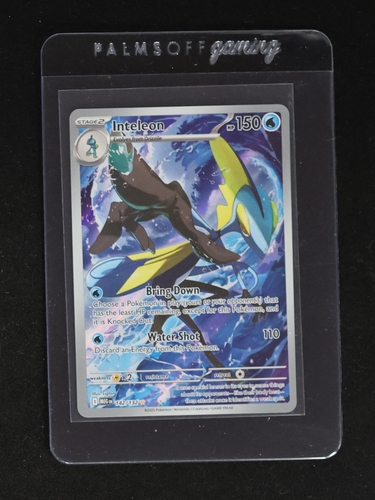 2025 Pokémon TCG Mega Evolution #142/132 Inteleon Illustration Rare — front