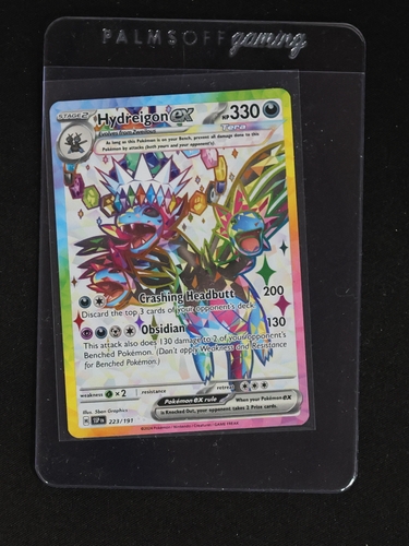 2024 Pokémon TCG Surging Sparks #223 Hydreigon EX — front